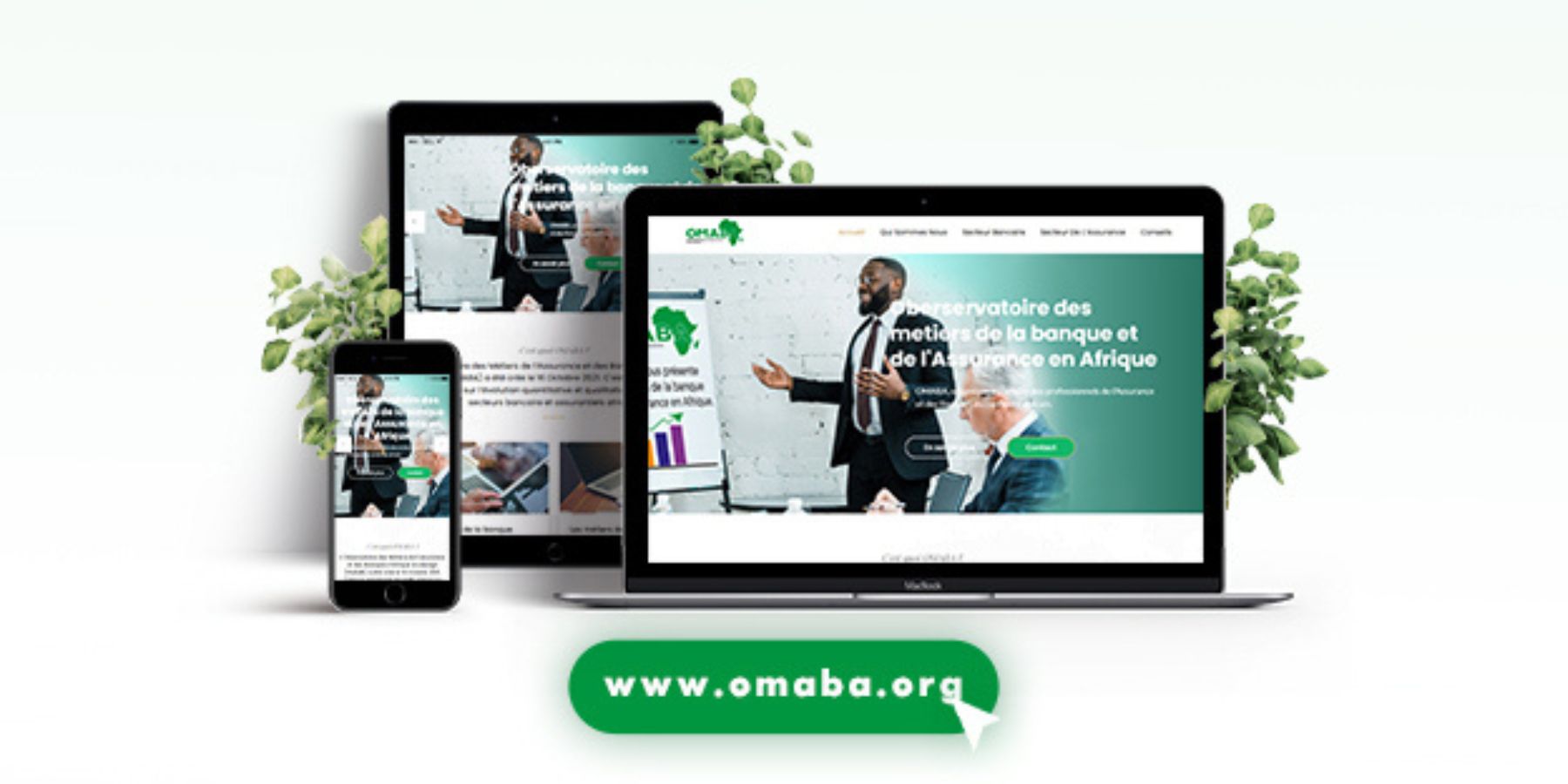 Création site web et stratégie digitale OMABA