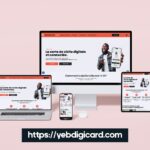 YebDigiCard : création d’un site e-commerce pour une carte de visite digitale et connectée
