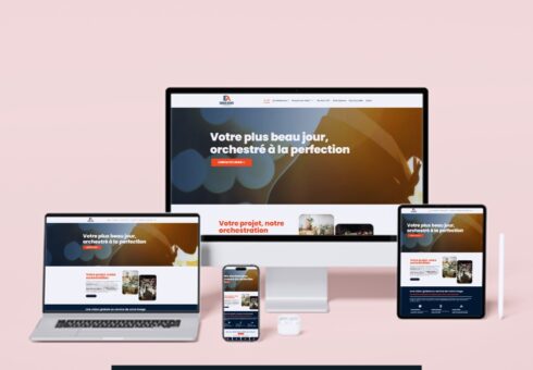 Création du site web de EBOUEASHER Company – Une vitrine digitale au service de la créativité haut de gamme
